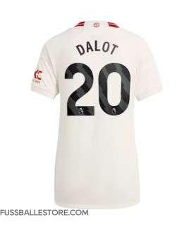 Günstige Manchester United Diogo Dalot #20 3rd trikot Damen 2023-24 Kurzarm